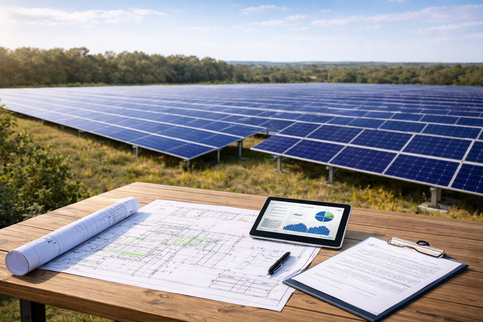 Solar Plant Installation Services 16